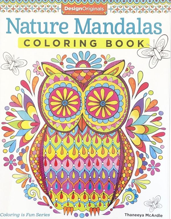 Nature Mandalas Coloring Book Sale