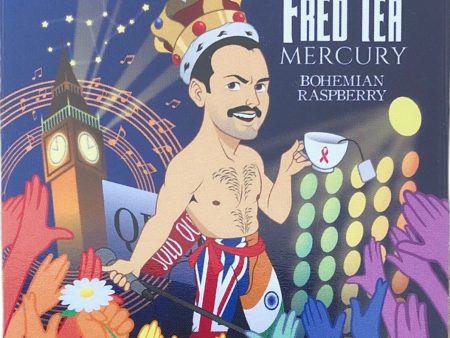 Fred TEA Mercury (Magnet) (Freddie Mercury) on Sale