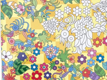 Floral Grown Up Coloring Book Online Sale