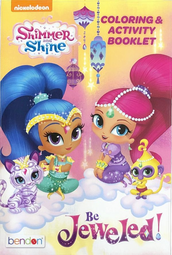 Shimmer and Shine: Be Jeweled! Coloring & Activity Booklet For Cheap