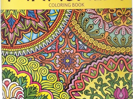 Dazzling Designs Mandalas Coloring Book by Alberta Hutchinson Sale