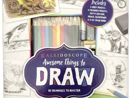 Awesome Things to Draw by Hinkler Pty Ltd Hot on Sale