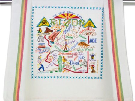 CS Embroidered Dish Towel  - Arizona Online