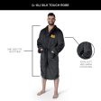 Pittsburgh Penguins NHL Black Snipe L XL Silk Touch Bathrobe 26x47 Inches Online Hot Sale