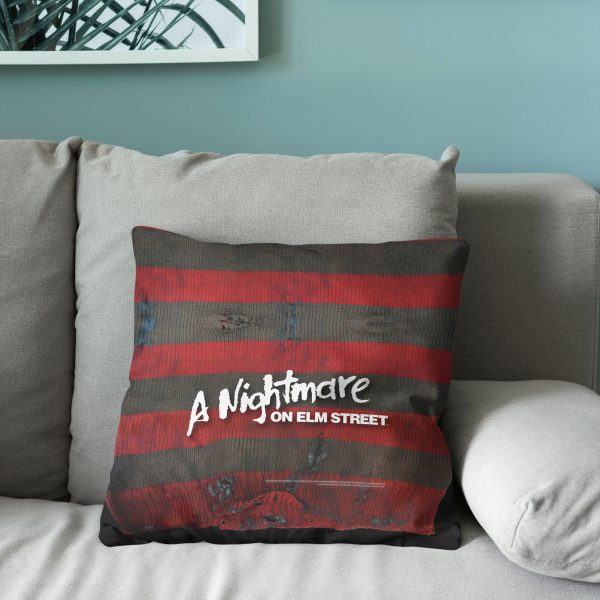 Warner Bros. Nightmare on Elm Street Sweater Throw Pillow 18X18 Inches Online now