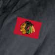 Chicago Blackhawks NHL Black Snipe S M Silk Touch Bathrobe 23X41 Inches Online Sale