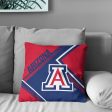 Arizona Wildcats NCAA Pulsewave Throw Pillow 18X18 Inches Discount