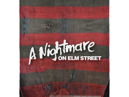 Warner Bros. Nightmare on Elm Street Sweater Silk Touch Throw Blanket 40X50 Inches Cheap