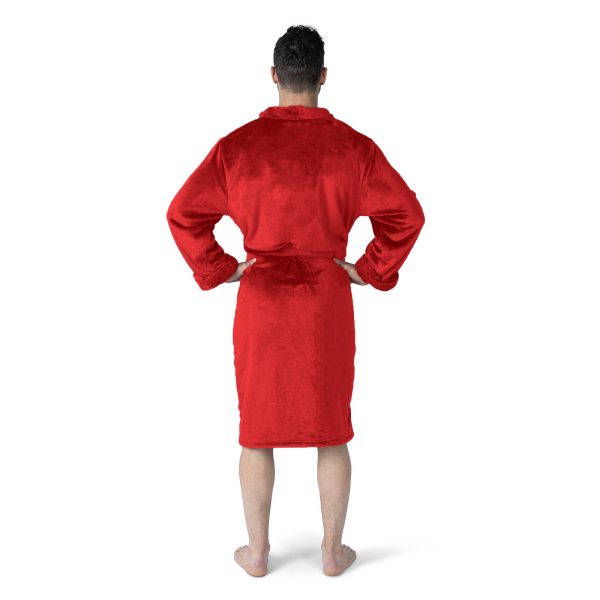 Ottawa Senators NHL Red Snipe L XL Silk Touch Bathrobe 26x47 Inches Discount