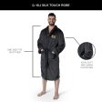 Vegas Golden Knights NHL Black Snipe L XL Silk Touch Bathrobe 26x47 Inches Sale