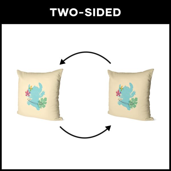 Disney Lilo and Stitch Do The Hula Throw Pillow 18x18 Inches For Discount