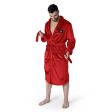 Ottawa Senators NHL Red Snipe L XL Silk Touch Bathrobe 26x47 Inches Discount