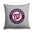 Washington Nationals MLB Primary Sweatshirt Pillow 16 Inches Cheap