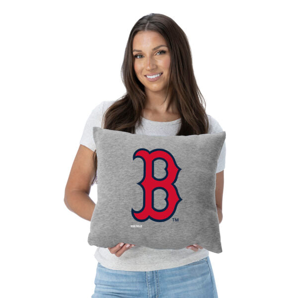 Boston Red Sox MLB Primary Sweatshirt Pillow 16 Inches Fashion