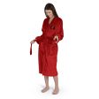 Calgary Flames NHL Red Snipe S M Silk Touch Bathrobe 23X41 Inches Discount