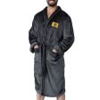 Boston Bruins NHL Black Snipe L XL Silk Touch Bathrobe 26x47 Inches Hot on Sale