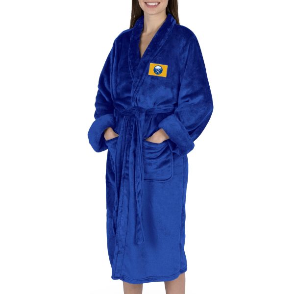 Buffalo Sabres NHL Royal Blue S M Silk Touch Bathrobe 23X41 Inches Online