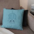 Disney Lilo and Stitch Surfs Up Stitch Throw Pillow 18x18 Inches on Sale