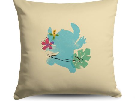 Disney Lilo and Stitch Do The Hula Throw Pillow 18x18 Inches For Discount