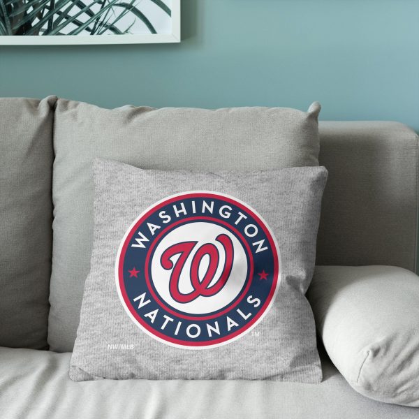 Washington Nationals MLB Primary Sweatshirt Pillow 16 Inches Cheap