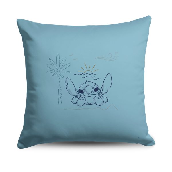 Disney Lilo and Stitch Chilled Vibes Throw Pillow 18x18 Inches on Sale