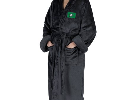 Dallas Stars NHL Black Snipe S M Silk Touch Bathrobe 23X41 Inches Online Hot Sale