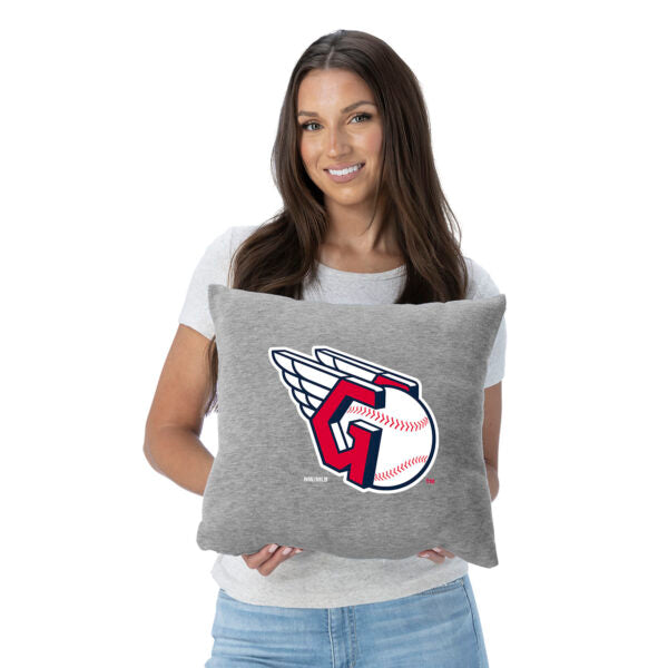 Cleveland Guardians MLB Primary Sweatshirt Pillow 16 Inches on Sale