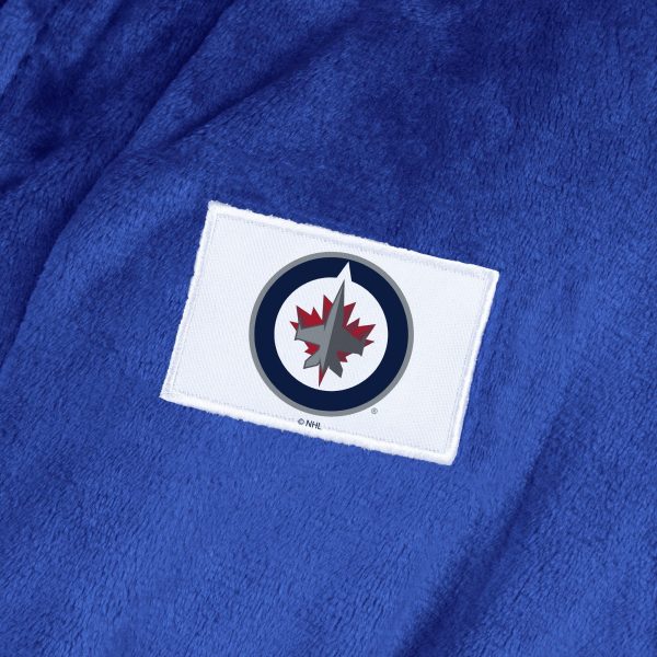 Winnipeg Jets NHL Navy Snipe S M Silk Touch Bathrobe 23X41 Inches Online Hot Sale