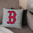 Boston Red Sox MLB Primary Sweatshirt Pillow 16 Inches Fashion