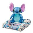 Disney Lilo and Stitch Stitch Hugger Pillow with Silk Touch Throw Blanket 50x60 Inches Cheap