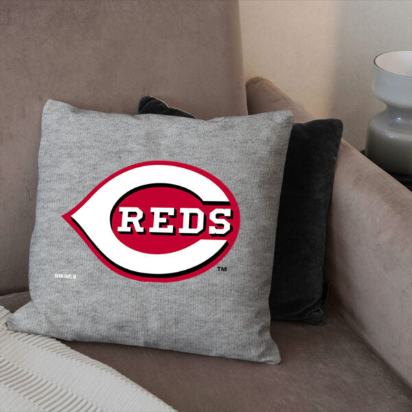 Cincinnati Reds MLB Primary Sweatshirt Pillow 16 Inches Online