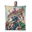 Marvel The Avengers Beyond Comic Silk Touch Throw Blanket 50×60 Inches For Discount