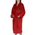 Calgary Flames NHL Red Snipe S M Silk Touch Bathrobe 23X41 Inches Discount