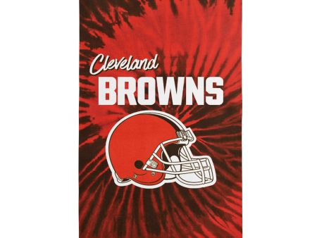 Cleveland Browns NFL Psychedelic Beach Towel 30×60 Inches Cheap