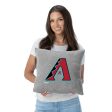 Arizona Diamondbacks MLB Primary Sweatshirt Pillow 16 Inches Discount