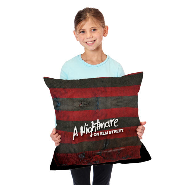 Warner Bros. Nightmare on Elm Street Sweater Throw Pillow 18X18 Inches Online now