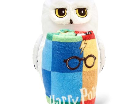 Warner Bros. Harry Potter Silk Touch Throw Blanket with Hugger 50x60 Inches on Sale