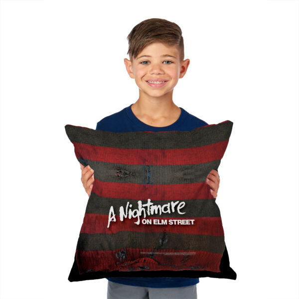 Warner Bros. Nightmare on Elm Street Sweater Throw Pillow 18X18 Inches Online now