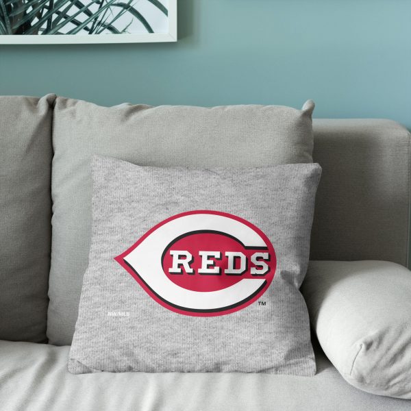 Cincinnati Reds MLB Primary Sweatshirt Pillow 16 Inches Online