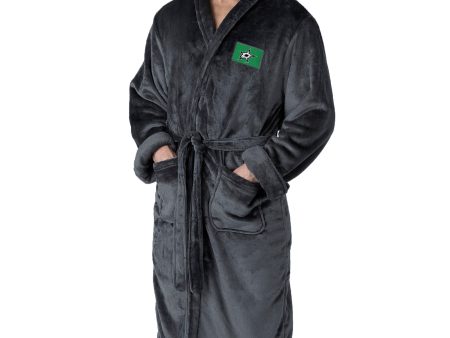 Dallas Stars NHL Black Snipe L XL Silk Touch Bathrobe 26x47 Inches on Sale