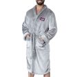 Colorado Avalanche NHL White Snipe L XL Silk Touch Bathrobe 26x47 Inches For Cheap