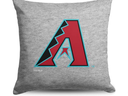 Arizona Diamondbacks MLB Primary Sweatshirt Pillow 16 Inches Discount