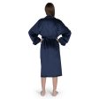 Columbus Blue Jackets NHL Navy Snipe S M Silk Touch Bathrobe 23X41 Inches Sale