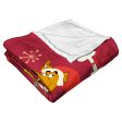 Warner Bros. Scooby-Doo Groovy Holidays Silk Touch Throw Blanket 50x60 Inches Discount