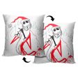 Disney Nightmare Before Christmas Scary And Bright Throw Pillow 18x18 Inches Fashion