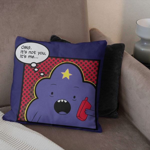 Cartoon Network Adventure Time Its Not You Its Me Throw Pillow 18x18 Inches Online now