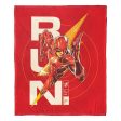 Warner Bros. The Flash Run Silk Touch Throw Blanket 50x60 Inches For Discount