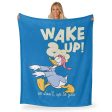 Disney Donald Duck Wake Up Silk Touch Throw Blanket 50x60 Inches Cheap