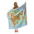 Warner Bros. Scooby-Doo Pizza Is Life Silk Touch Throw Blanket 50x60 Inches For Cheap