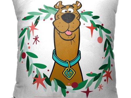 Warner Bros. Scooby-Doo Festive Scooby Throw Pillow 18x18 Inches Cheap